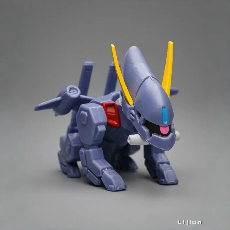 Коллекционная миниатюрная фигурка Bandai Sitting Pose 02 Strike Dom Red Z'Gok Bucue для настольного декора, подарок для фанатов (art.: 3920dba79e388) - 3920dba79e388