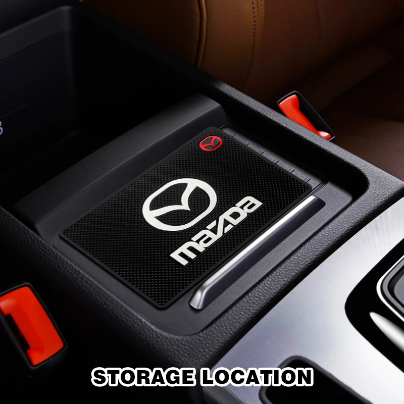 

Car Anti Slip Mat PVC Dashboard Phone Holder Non-Slip Sticky Pad For Mazda 2 3 MX5 6 CX5 CX-3 CX30 Artzma0 Etc