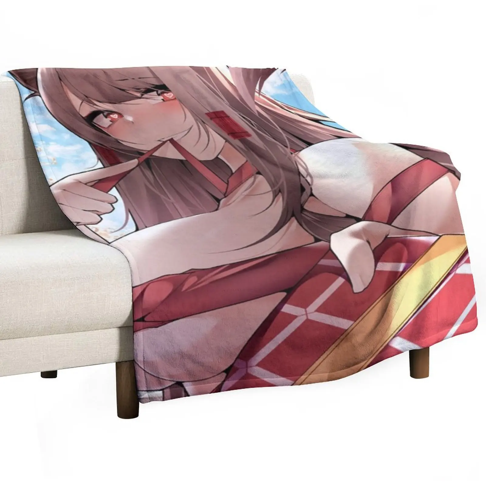 Akagi Azur Lane Фланелевое одеяло