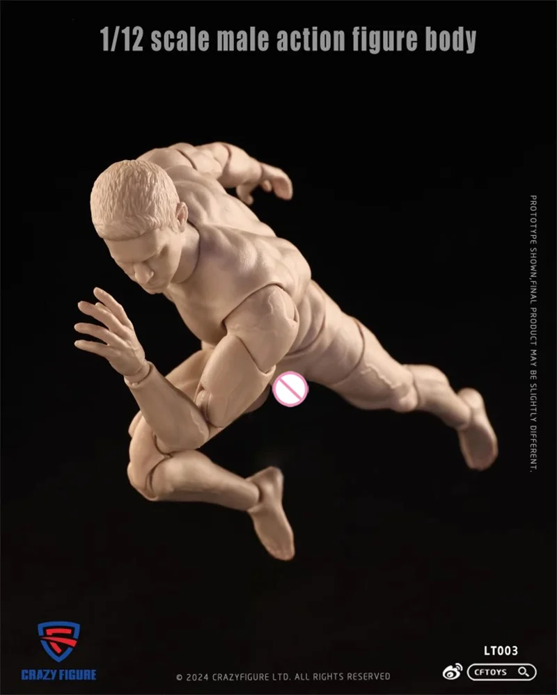 Taholicy CRAZY FIGURE LT003 1/12 Мужская фигурка