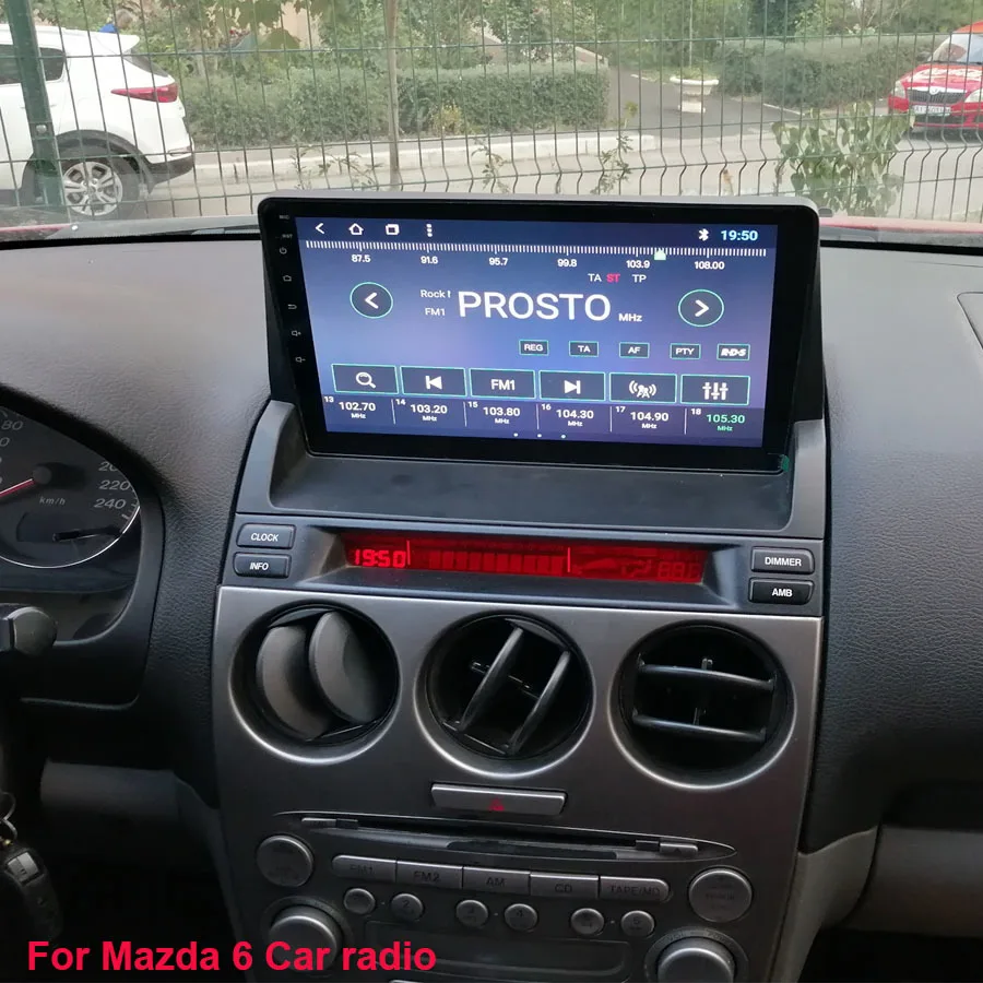 

For Mazda 6 2002 2003 - 2008 Android GPS Navigation Car Multimedia Player Radio Stereo Video System Head Unit 2din Wifi 4G