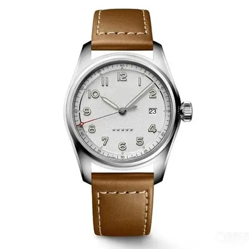 

2022 Spirit series Top Luxury Watch Sport Wrist Watches for Men Brand Leather Strap Business Wristwatch Calendar Boyfriend Gift