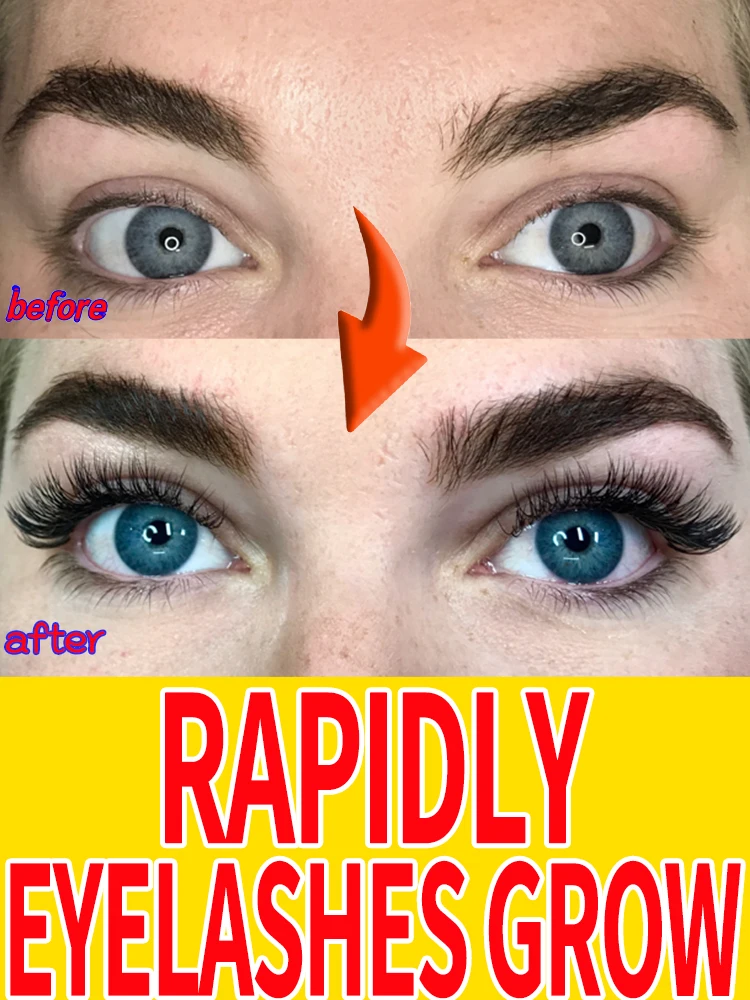 Сыворотка для наращивания ресниц натуральная густая тонкая кудрявая 7 дней