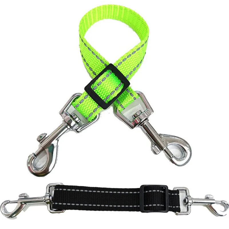 

Extension Dog Leash Double Head Dog Leash Extend Dog Lead short leash for Large dog Double hook Leash Reflective two Head rope