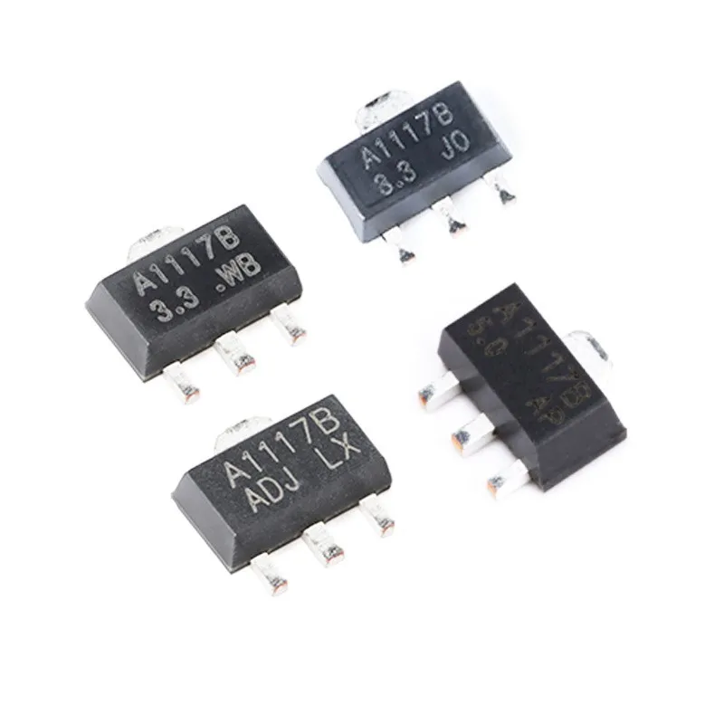 

100PCS CJA1117B - 3.3/5.0 / ADJ SCJA1117B 3.3 SJA1117B SOT89 1 a linear regulator chip