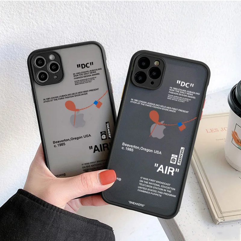 

Hot Off Sports Shoes Brand Phone Case For Iphone 13 12 11 X XS Max XR 7 8 6 5 Plus Sneakers ins White Label Luxury Hard Cover