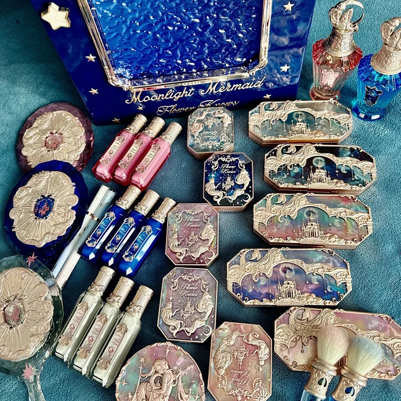 Набор для макияжа Flower Know Moonlight Mermaid | AliExpress