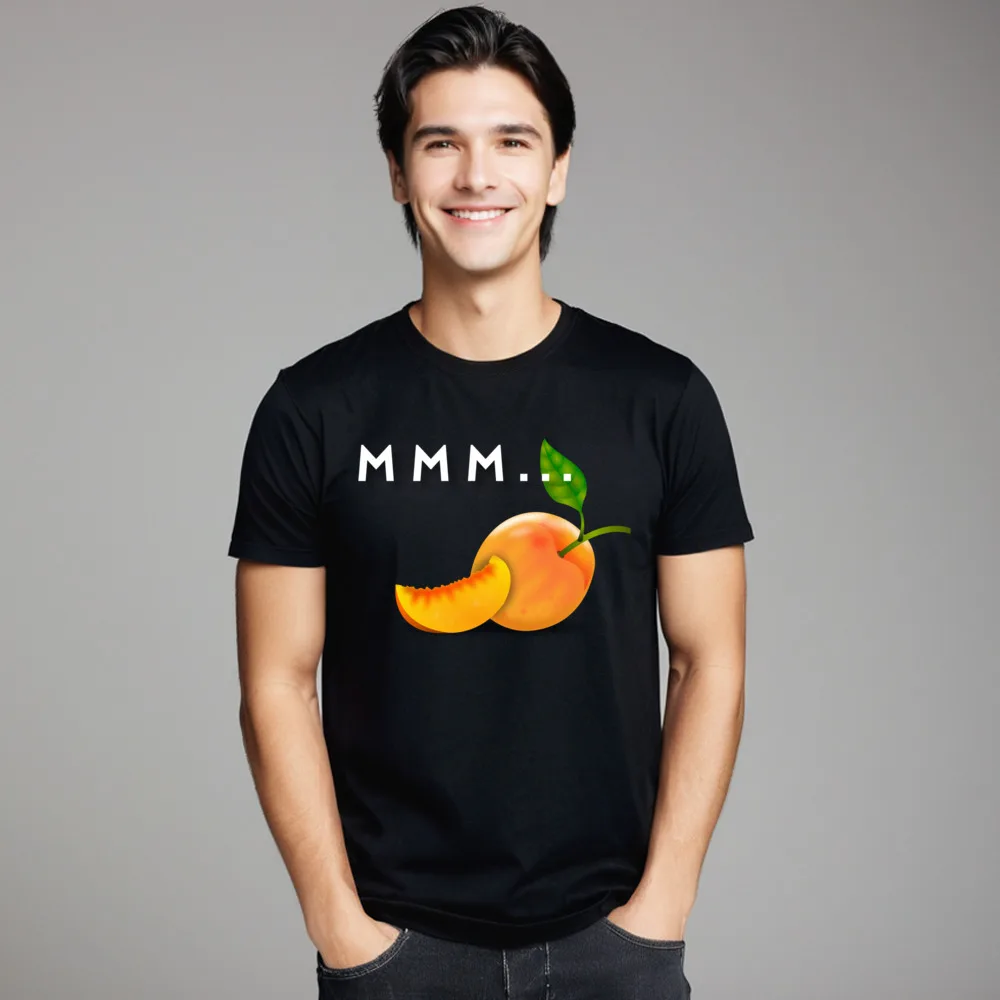 Short Sleeve Tees Street Crew Neck 100% Cotton Male T Shirt Anti-Trump Impeach Patriotic Fruity T-Shirt Funny Loose