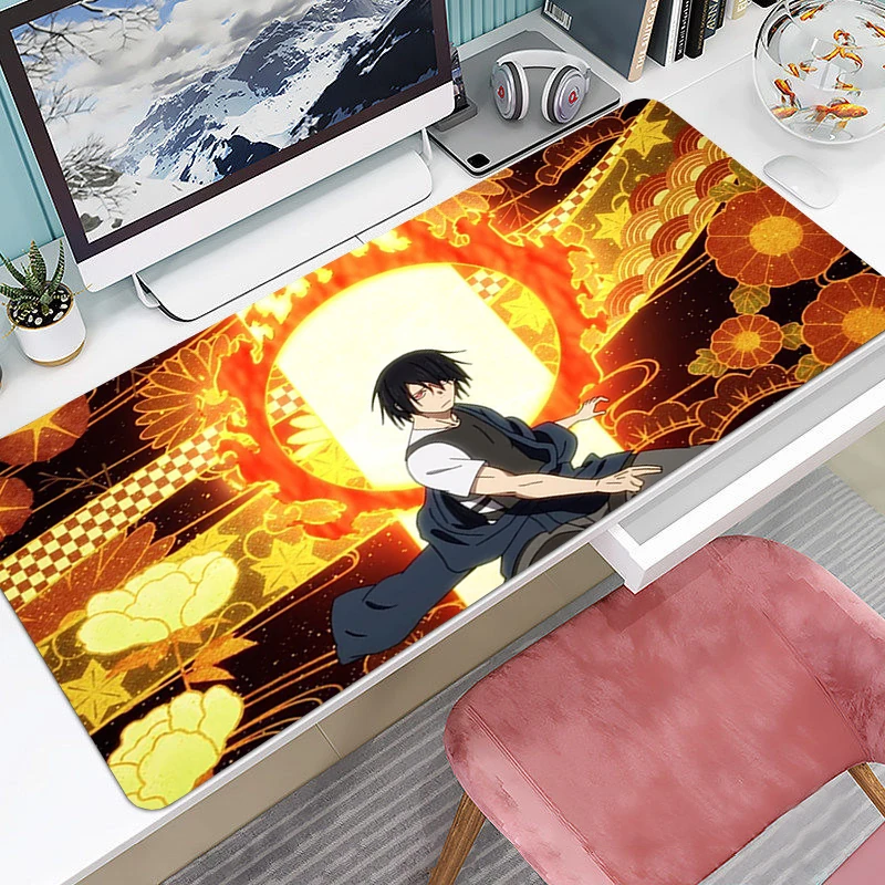 

Большой коврик для мыши Mausepad Fire Force, 900x400, размер Xxl