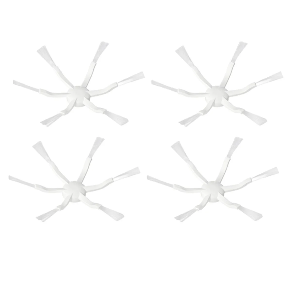 4 шт. Шестигранная боковая щетка для Xioami Mijia 1C/2C/1T Dreame D9/F9/S10 аксессуары расходные