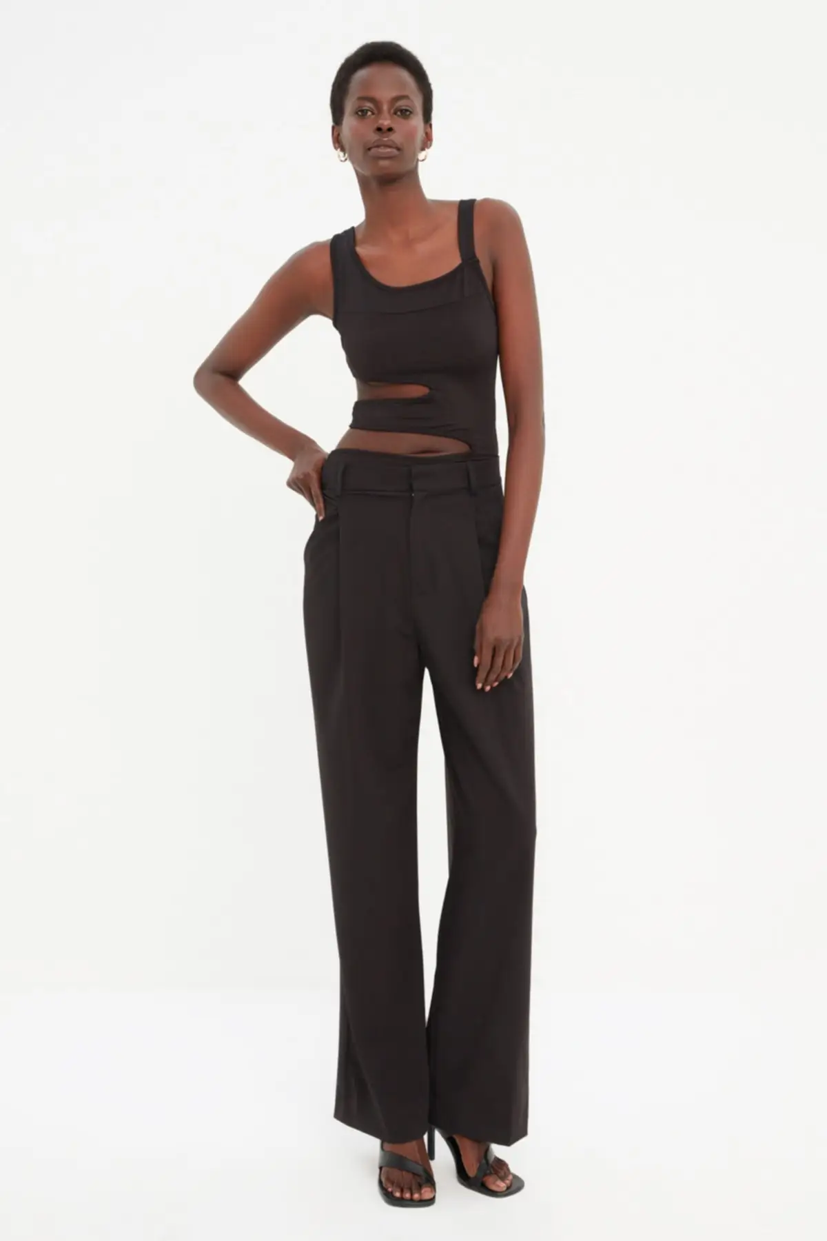 

Women's Bodysuit Black Knitted Rompers Jumpsuits Fashion Sexy Sheath Skinny Summer Streetwear Outfits Overalls