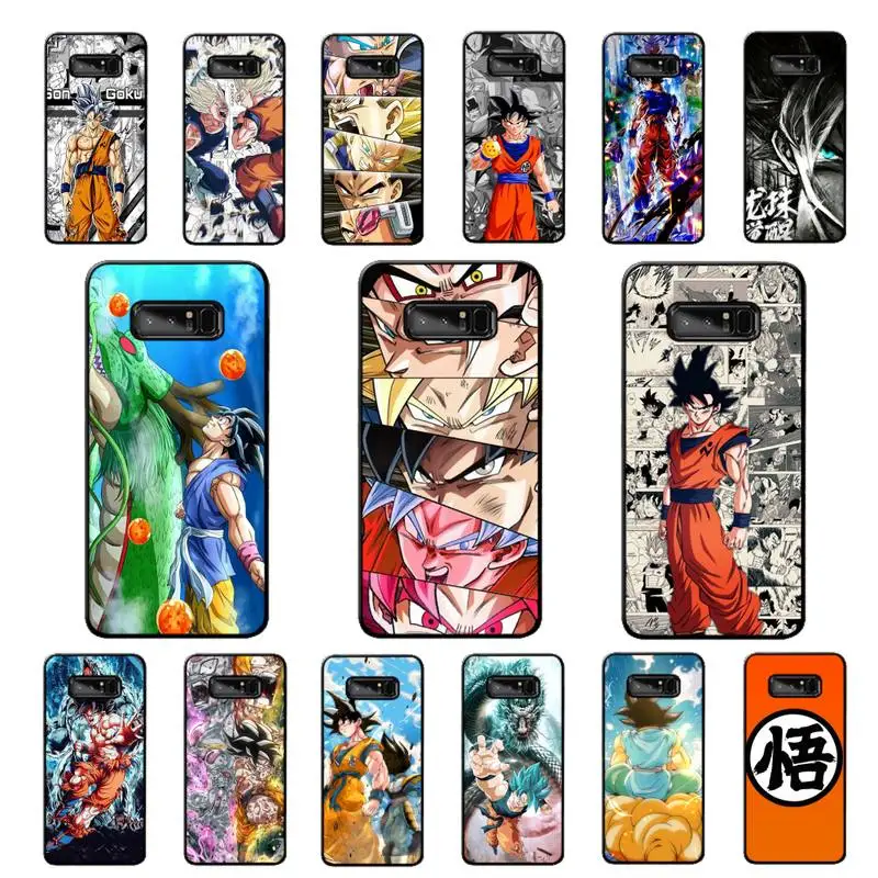 

BANDAI Anime Dragon Ball Phone Case for Samsung Note 5 7 8 9 10 20 pro plus lite ultra A21 12 02