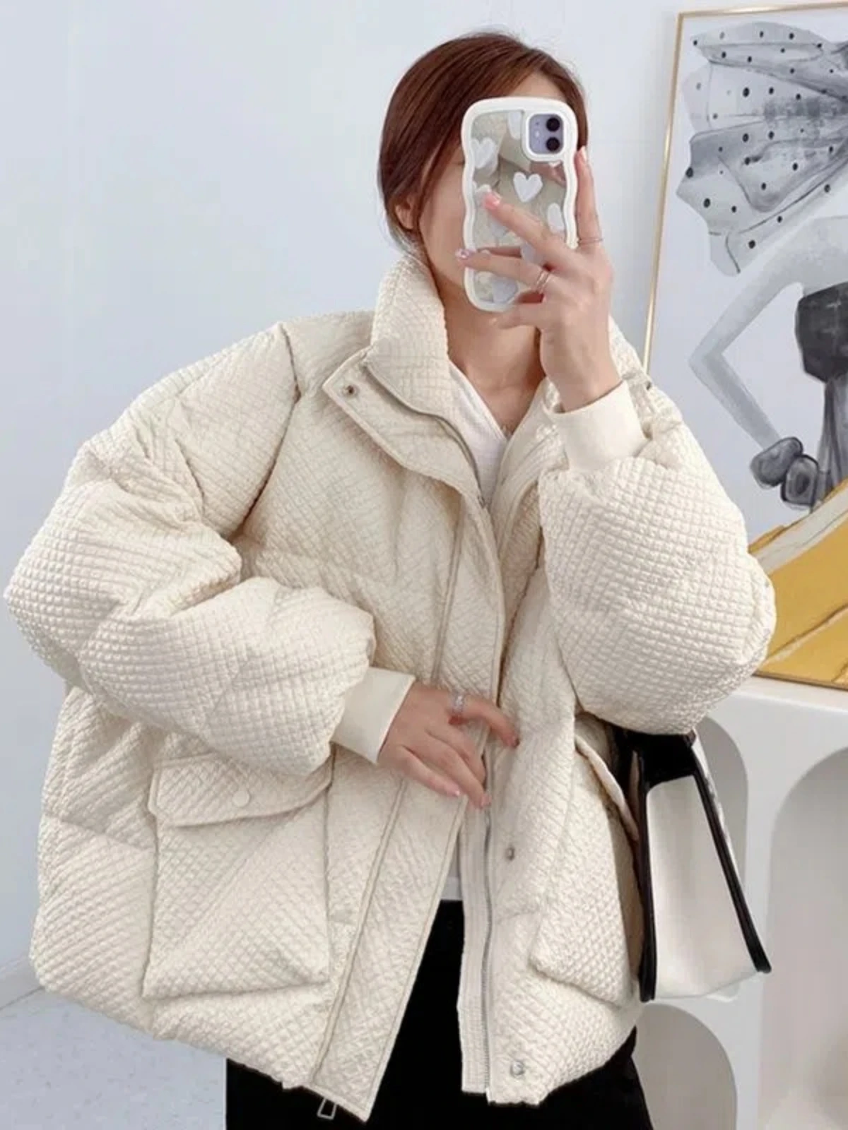 New Winter Clothes Women Jackets Coats Parkas Cotton Padded Jacket Korean Fashion Warm Puff Coat Luxury Designer Clothing