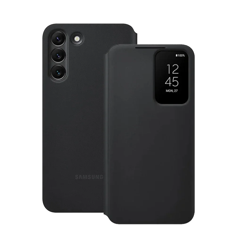 Оригинальный чехол для смартфона Samsung Galaxy S22 + S22Plus Clear View противоударный