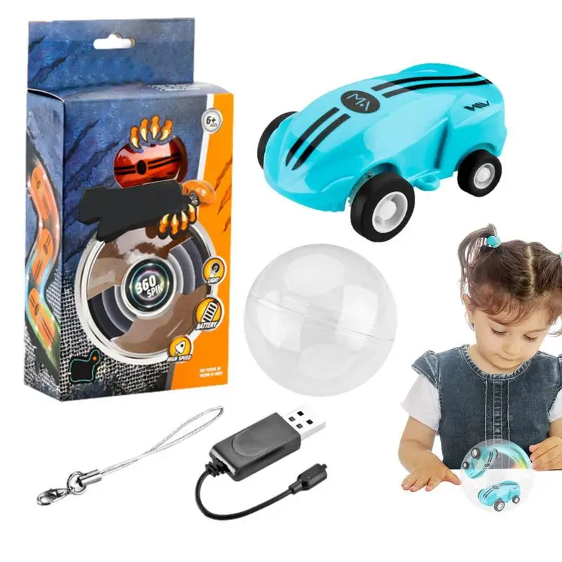 

Micro S Toy Cars 360 Degree High-speed Rotation Mini Toy Cars Spin Stunt LED Mini Suitable For Children And Adults