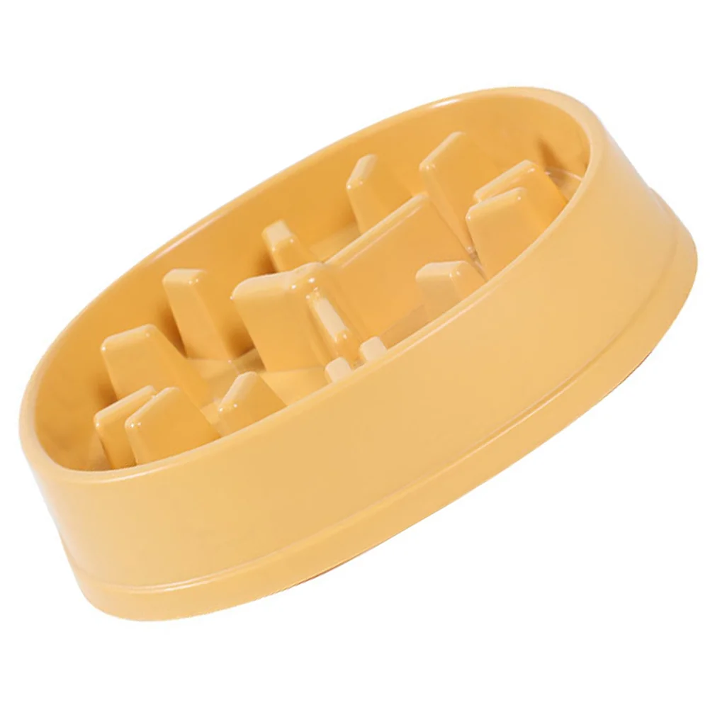 

1pc Practical Pet Slow Food Bowl Dish Bowl for Pet Cat Dog Eating Bowl Pet Gift