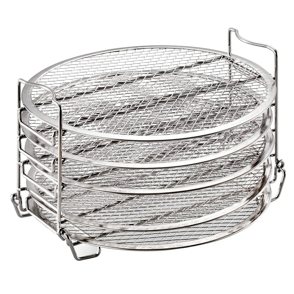 

5-Layer Stainless Steel Air Fryer Accessories Rack Cooker Bracket Bbq for Grill 304