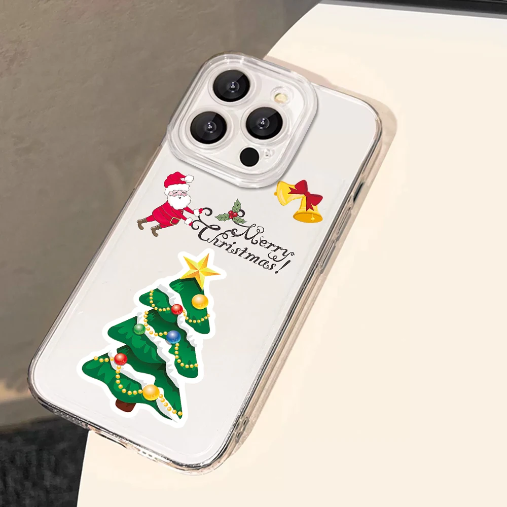 Силиконовый чехол для телефона Merry Christmas Tree для IPhone 17 16 15 14 13 12 11 Pro Xs Max Air Mini 7 8 6 6s Plus SE 2020 2022 Cover (art.: 3920d2fb85aea) - 3920d2fb85aea