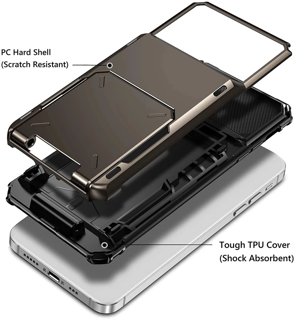 Чехол-книжка с отделением для карт iPhone 13 12 11 Pro Max