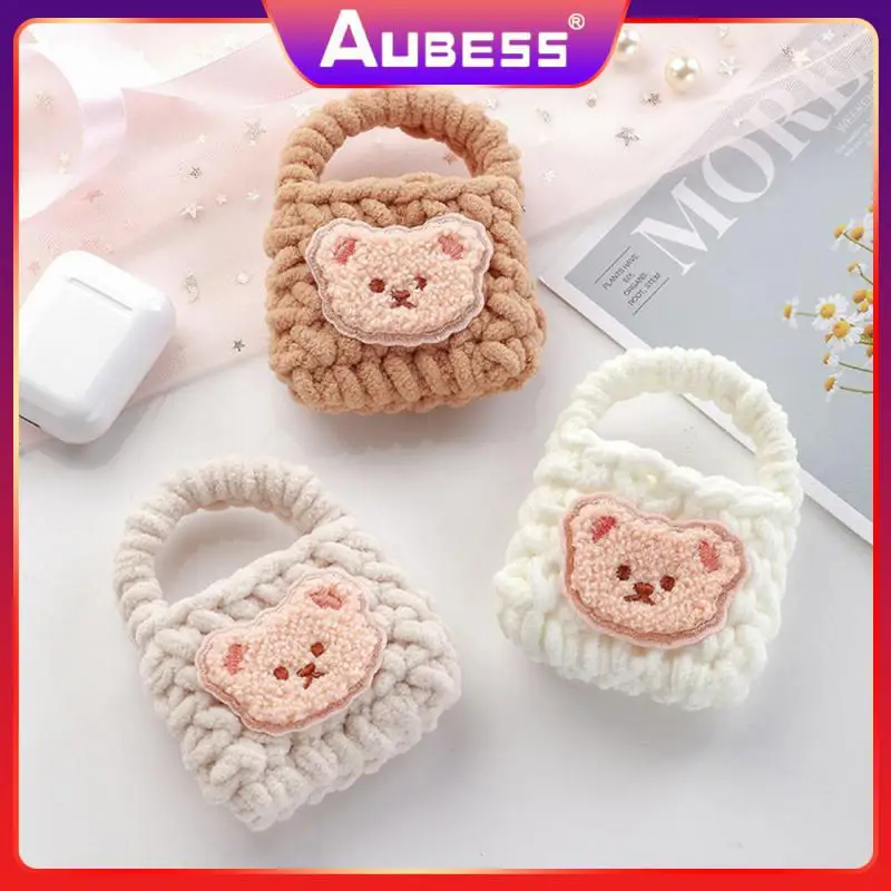 

Durable Simple Earphone Delicate Electronic Beautiful Plush Consumer Electronics Wear-resistant Practical Protective Case Cute