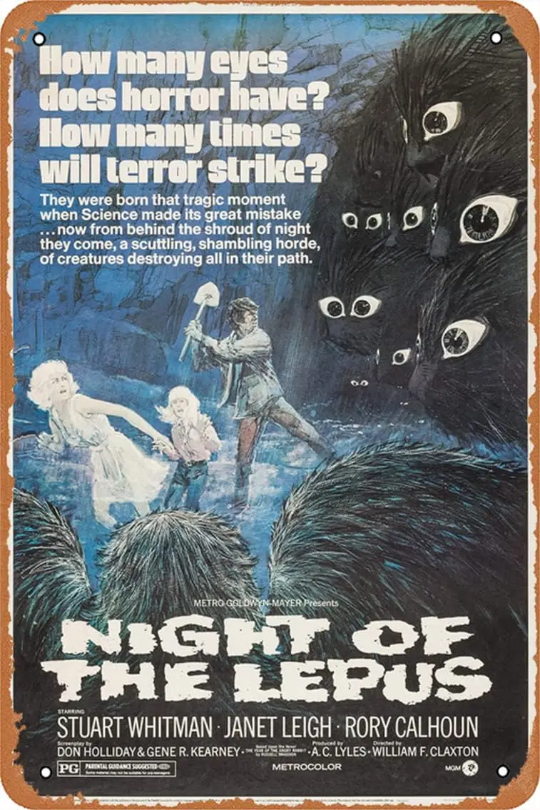 Металлическая ретро-надпись Ночь лепуса винтажные кухонные знаки Настенный