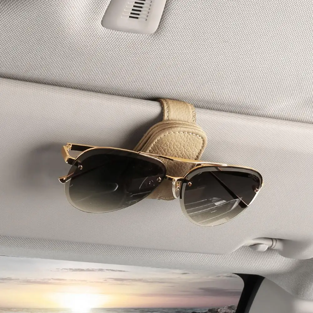 

Lightweight Car Visor Clip Easy Installation Hard Buckle Car Multifunctional Card Clip Car Visor Holder Sunglasses Holder