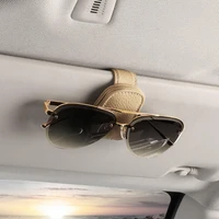 lightweight car visor clip easy installation hard buckle car multifunctional card clip car visor holder sunglasses holder