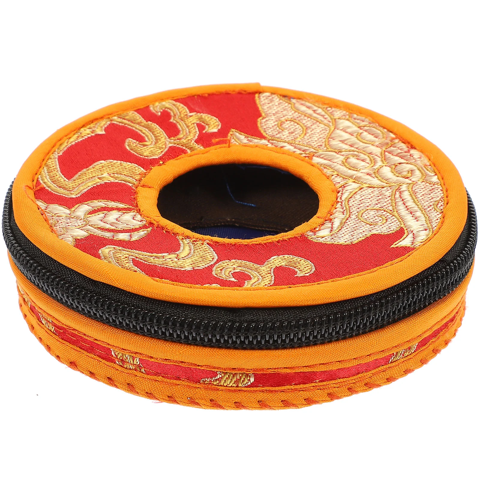 

Bell Ring Set Nepal Sleeve Supplies Meditation Protector Storage Pouch Tibetan Tingsha Bells Case Bags Carry Home