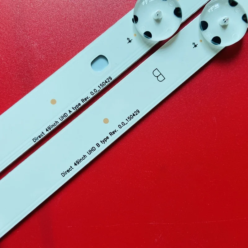 8 шт. Светодиодная лента для подсветки LG 49UH610A 49UH6100 49LF5100 49UH6030 49UF640V 49UF6407 49UF640 49LF510V