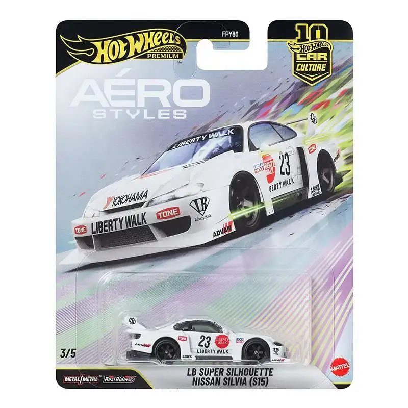 Новые коллекционные модели автомобилей Hot Wheels Premiums Series Fpy86 Aero Styles: Nissan Skyline GTR, Audi A4, Nissan S15, Lexus RC, Chevrolet. Игрушки из сплава. (art.: 3920dc0fb5840) - 3920dc0fb5840