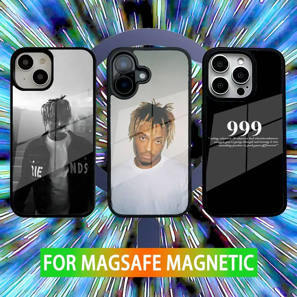 Фото J-Juices 999 W-Wrld Rapper Phone Case For iPhone 16,15,14,13,12,11,Pro,Max,Plus,Mini,SE New Magsafe Magnetic Wireless Charging №1