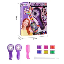 DIY 전기 자동 헤어 브레이더 트위스트 브레이더 기계, 헤어 브레이드 직조 장난감, 여아용 선물