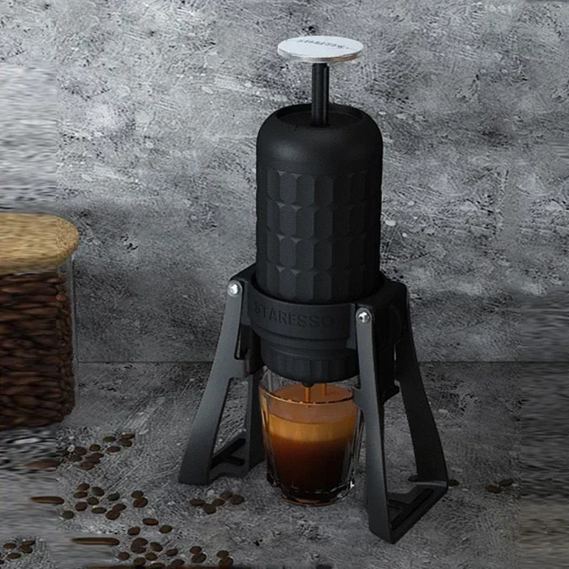 НОВАЯ портативная эспрессо-машина STARESSO SP300 Plus 15 ~ 20 бар ручной пресс для