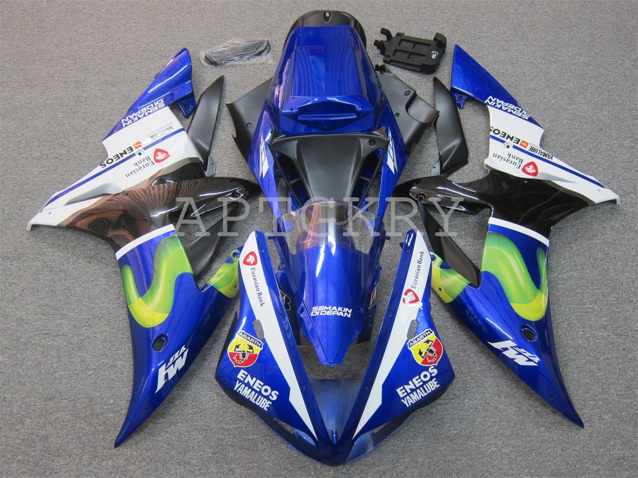 

New ABS Motorcycle Fairings kit Fit For YAMAHA YZF R1 2002 2003 YZF-R1 1000R Bodywork Set Custom Blue