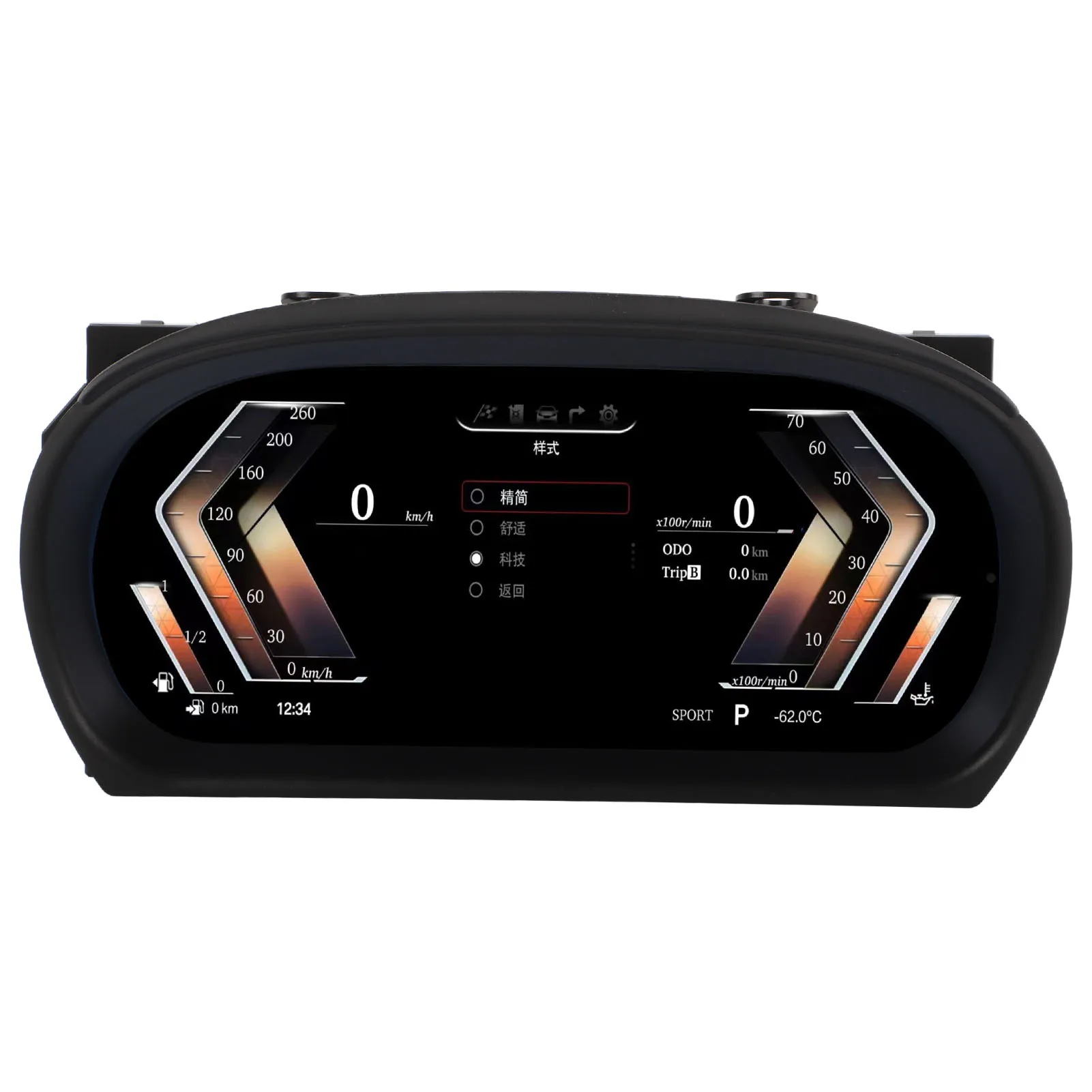

10 Inch Car LCD Dashboard Instrument Digital Cluster Speedmeters Display Dash Monitor for BMW 3 Series E90 E91 E92 E93