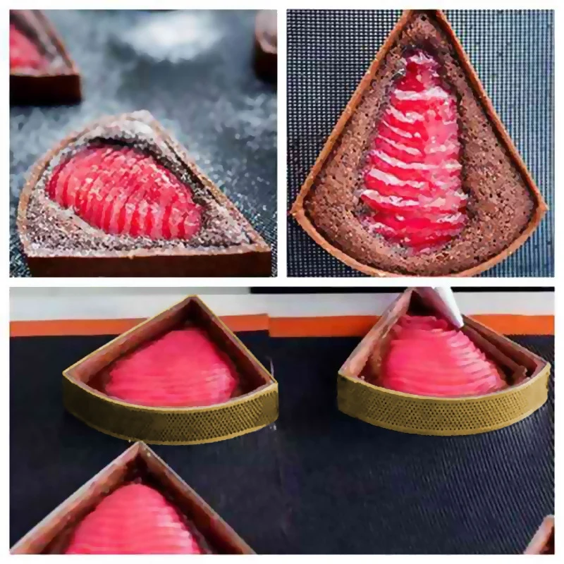 Кольцо для торта в форме веера кольцо с отверстиями трех заворотах | Дом и сад