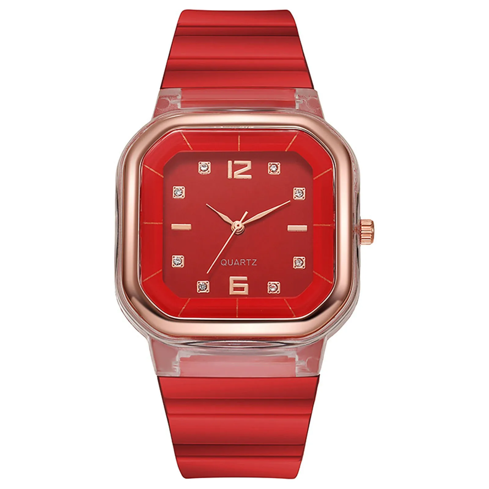 

Quartz Watch Silicone Wristband Men's And Women's Watch Quartz Watch Casual Bracele Watch Wristwatch Relogio Curren reloj