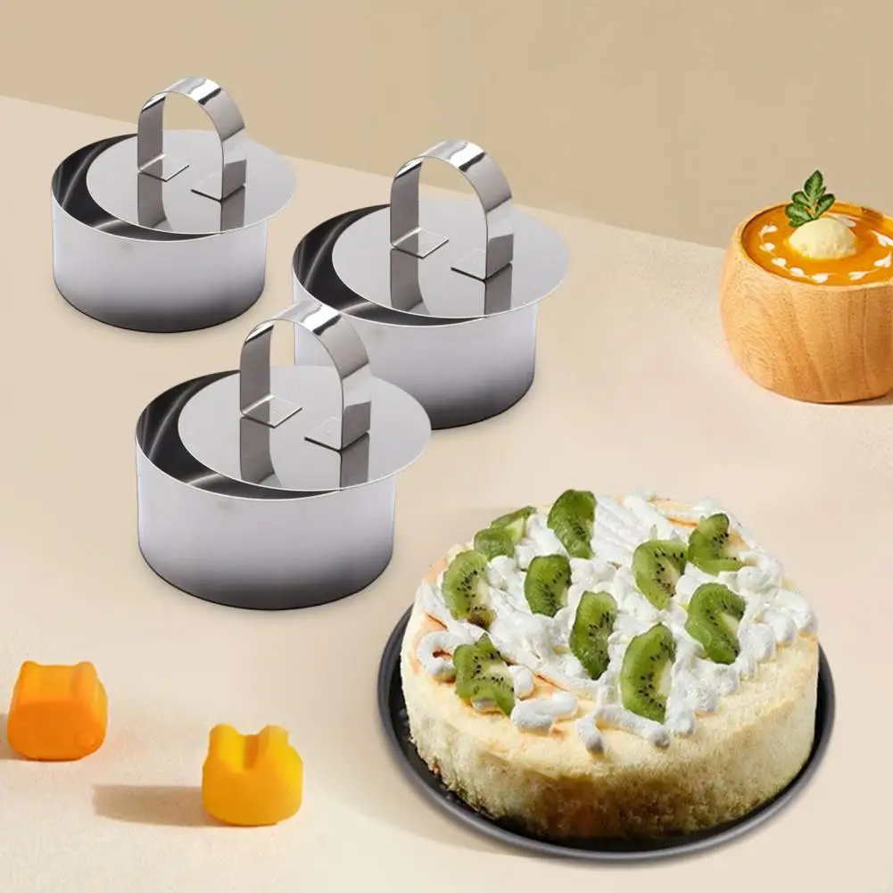 Набор для выпечки тортов легко снимаемые десертные формы из нержавеющей стали