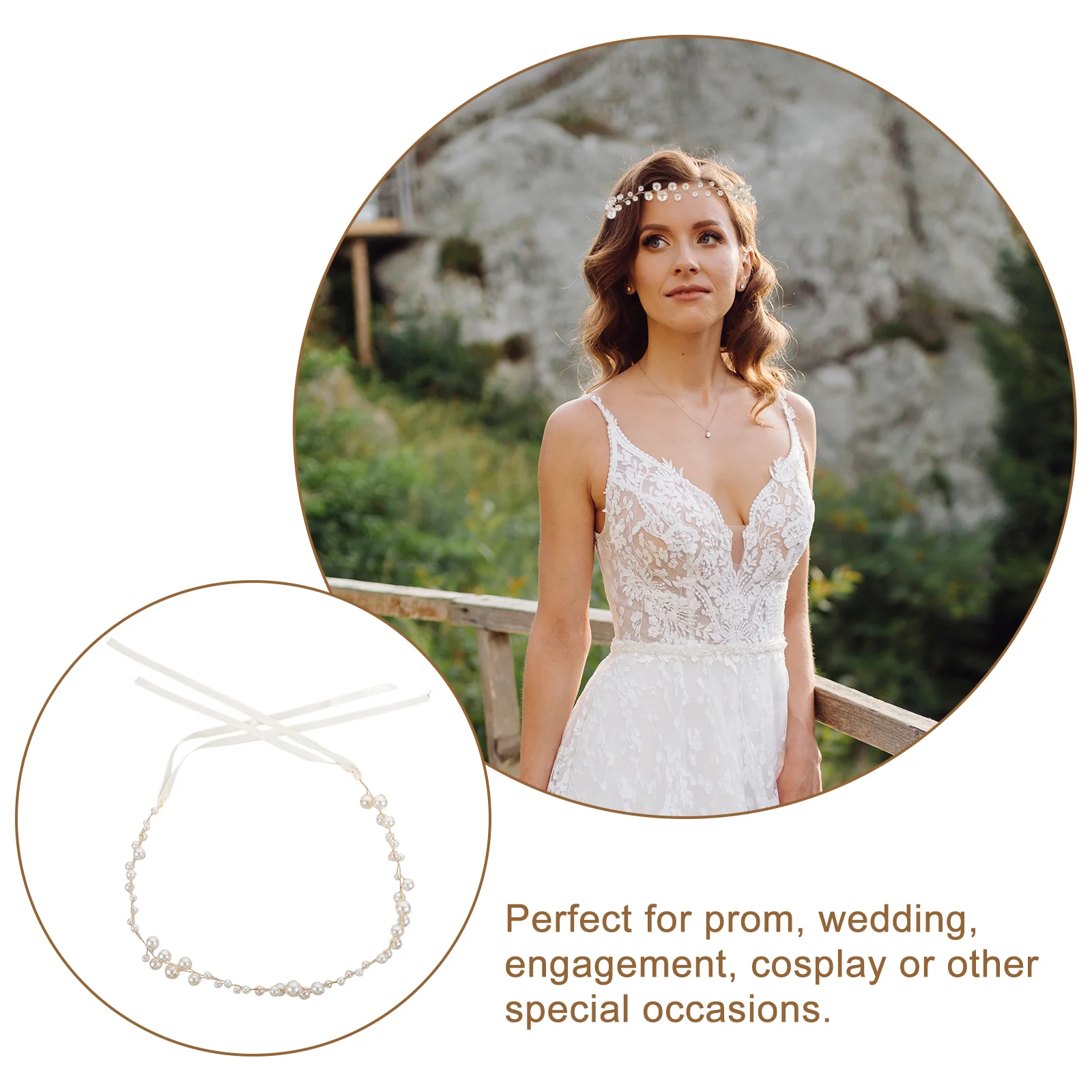 Цепочка для волос головной убор свадебный невесты аксессуары ювелирные изделия