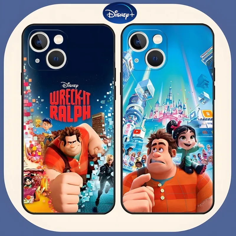 

Cartoon Wreck-It Ralph Phone Case Funda For Iphone 12Pro 13 11 Pro Max Xr X Xs Mini Pro Max For 6 6s 7 8 Plus Design Shell
