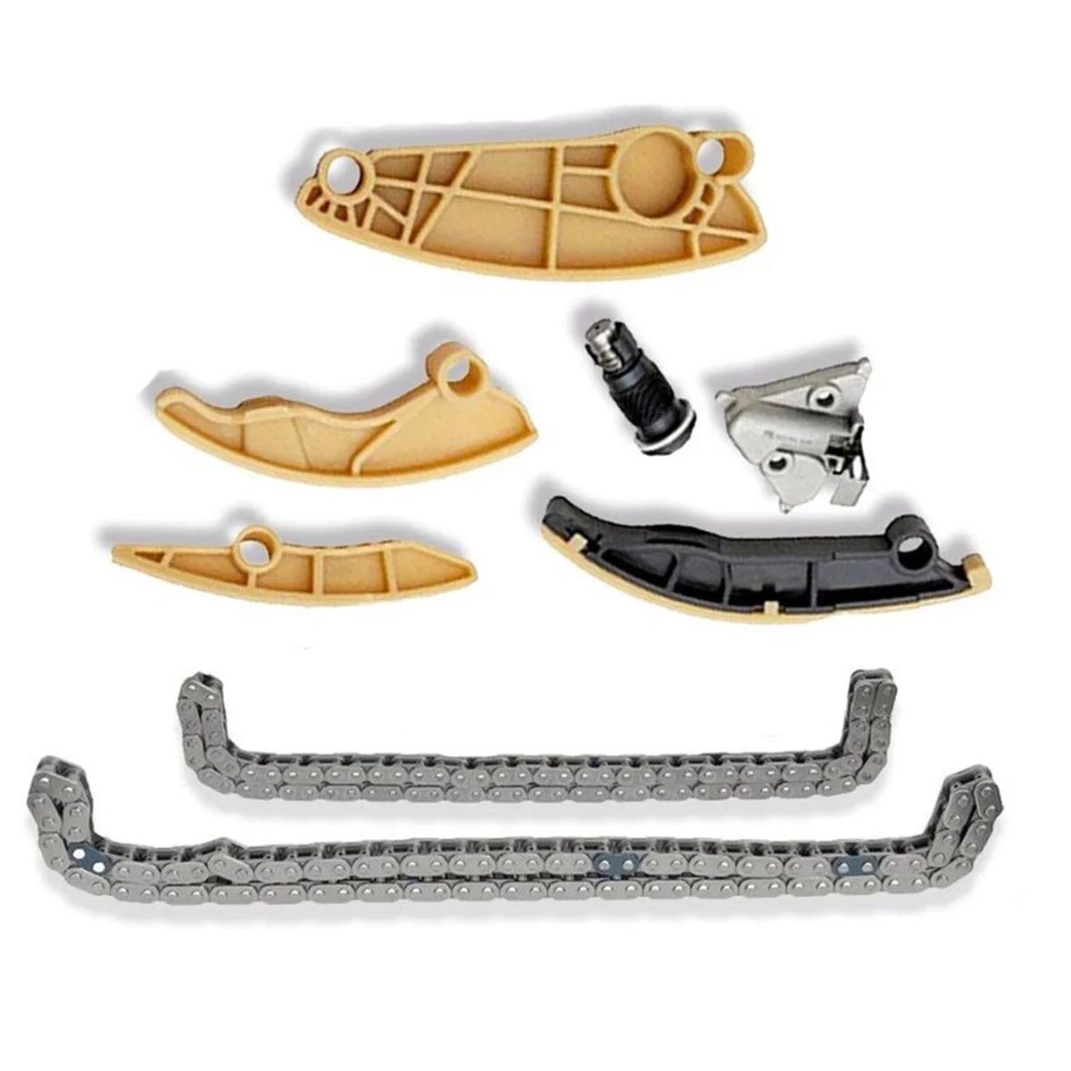 Для LAND ROVER для дизельного двигателя JAGUAR 2 0 AJ200 204DTD 204DTA Комплект цепи ГРМ JDE40592 JDE40737