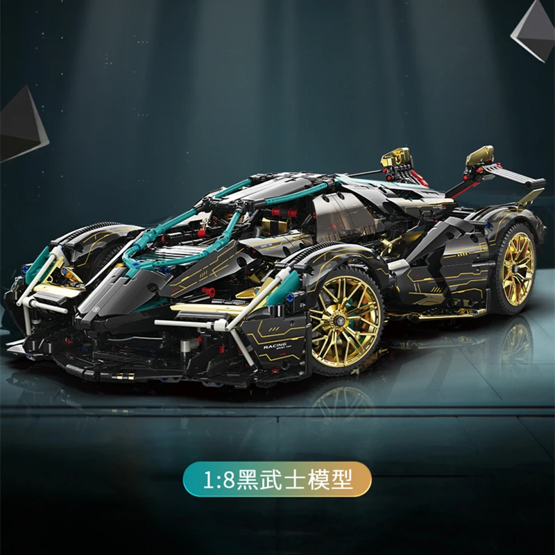 

Новый высокотехнологичный конструктор MOC MY88001C в масштабе 1:8, 2472 шт., с мотором, Спортивная модель автомобиля V12, строительные блоки, кирпичи, игрушки, рождественские подарки