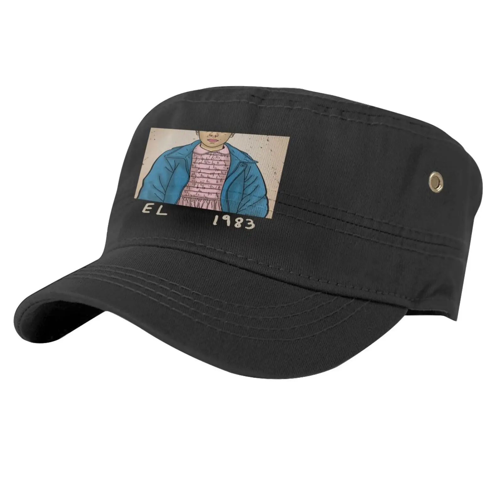 

1983 кепка очень странные дела одиннадцатой 3573, мужская шапка, шапка, облегающая Шапка-бини, женские мужские шапки, шапки s для мужчин, шапки дл...