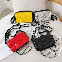 women shoulder box bags personality uneven surface handbag female makeup storage bag waterproof washing luggage bag shoulder bag