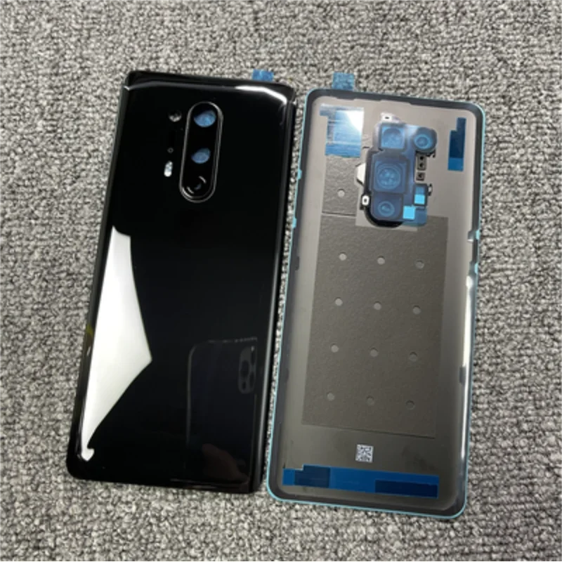 Задний корпус для Oneplus 8 Pro 6 78 дюйма IN2020 стеклянная задняя крышка ремонт замена