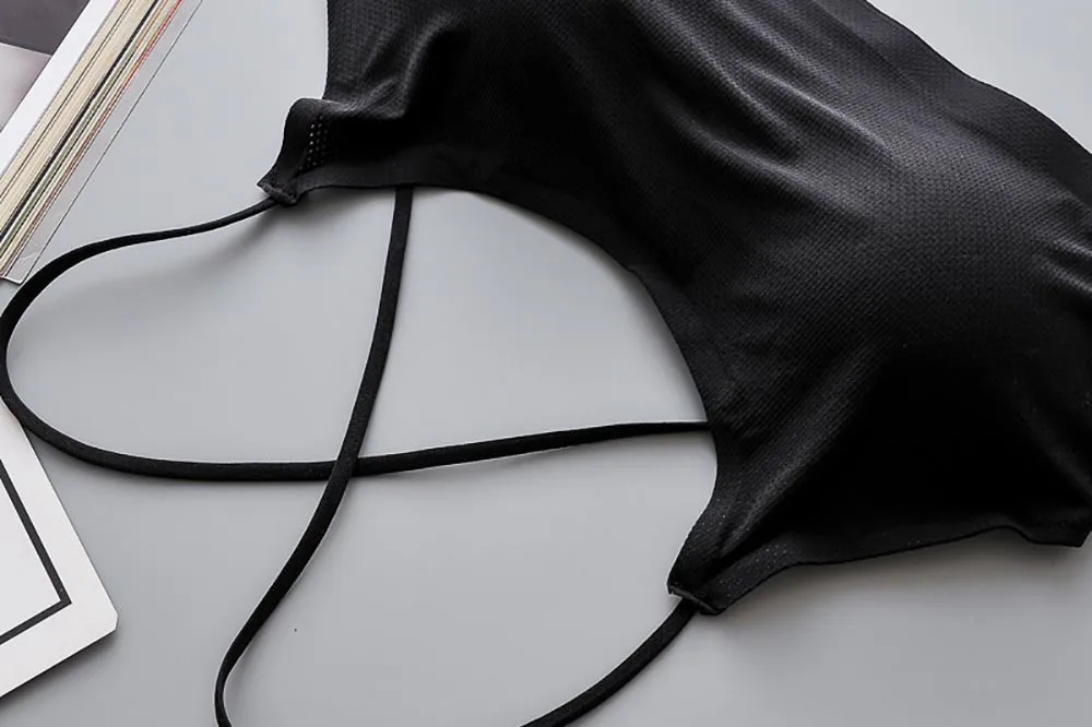 Женские спортивные бюстгальтеры с эффектом пуш-ап спортивный жилет для бега йоги