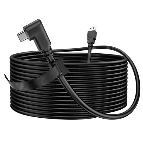 Кабель для Meta Quest 3/3S 3.0 Link Cable Steam VR Высокоскоростная стабильная передача данных может литье подключение экрана для Quest 2