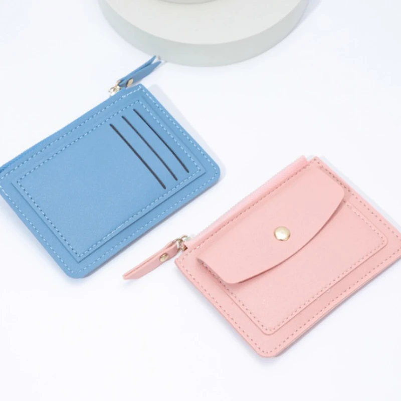 Держатели для карт из искусственной кожи сумка монет анти-размагничивание на