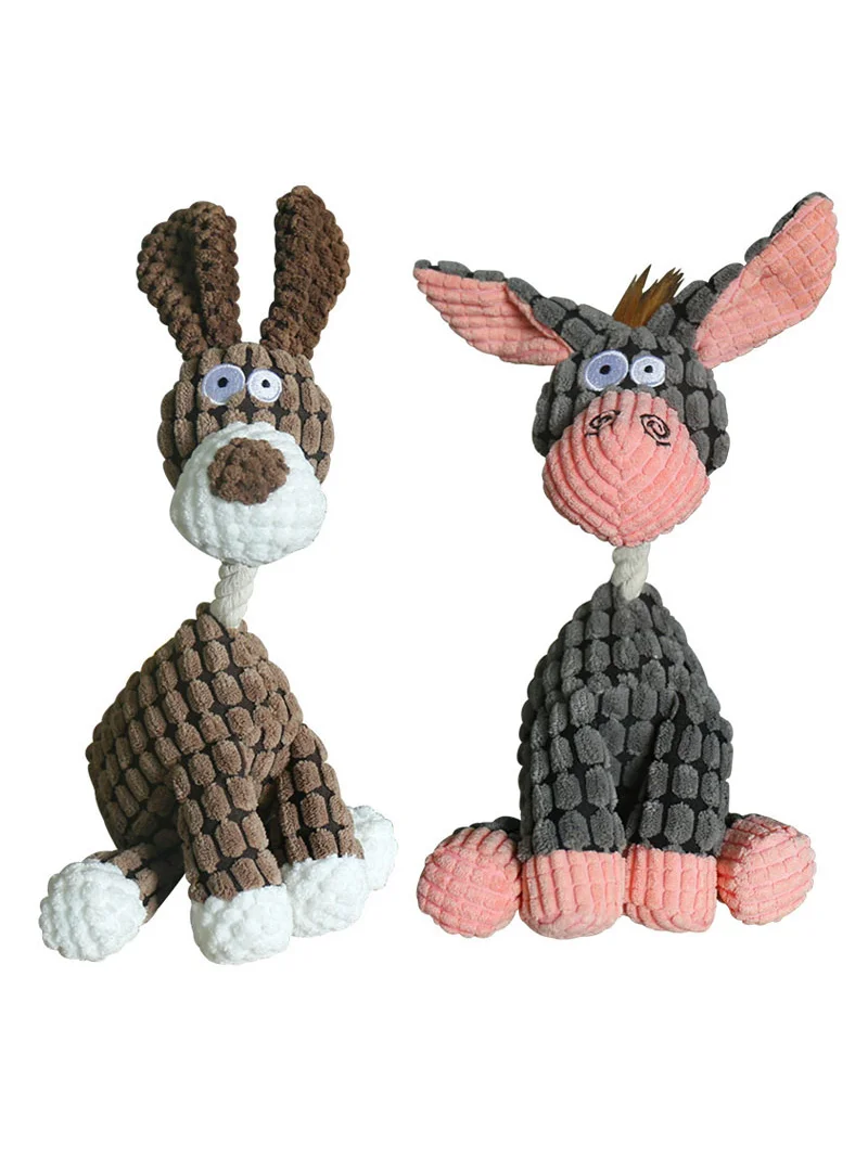 

Веселая игрушка для домашних животных, Вельветовая жевательная игрушка для собак, щенков, пищалка, пищалка, плюшевая игрушка для кости, моля...