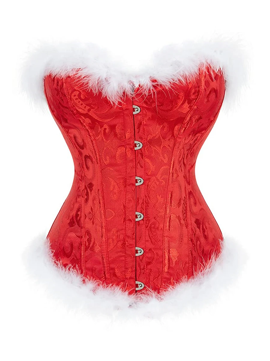 Corset de noël pour femmes  Lingerie Sexy  Bustier  Costume